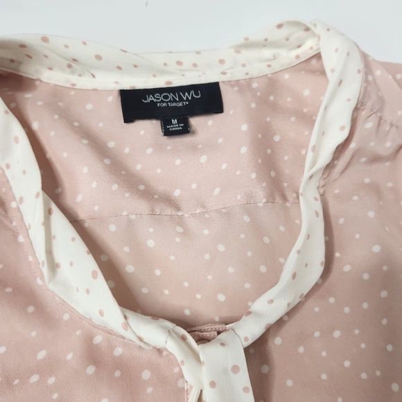 Jason Wu For Target Women's Medium Blouse Polka Dot - Picture 2 of 5